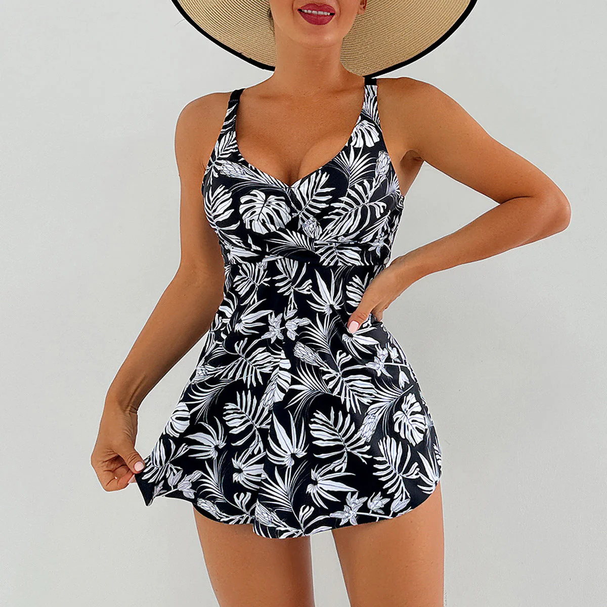 Bárbara® | Women'S Swim Dress With Floral Design And Ruffles - Image 7