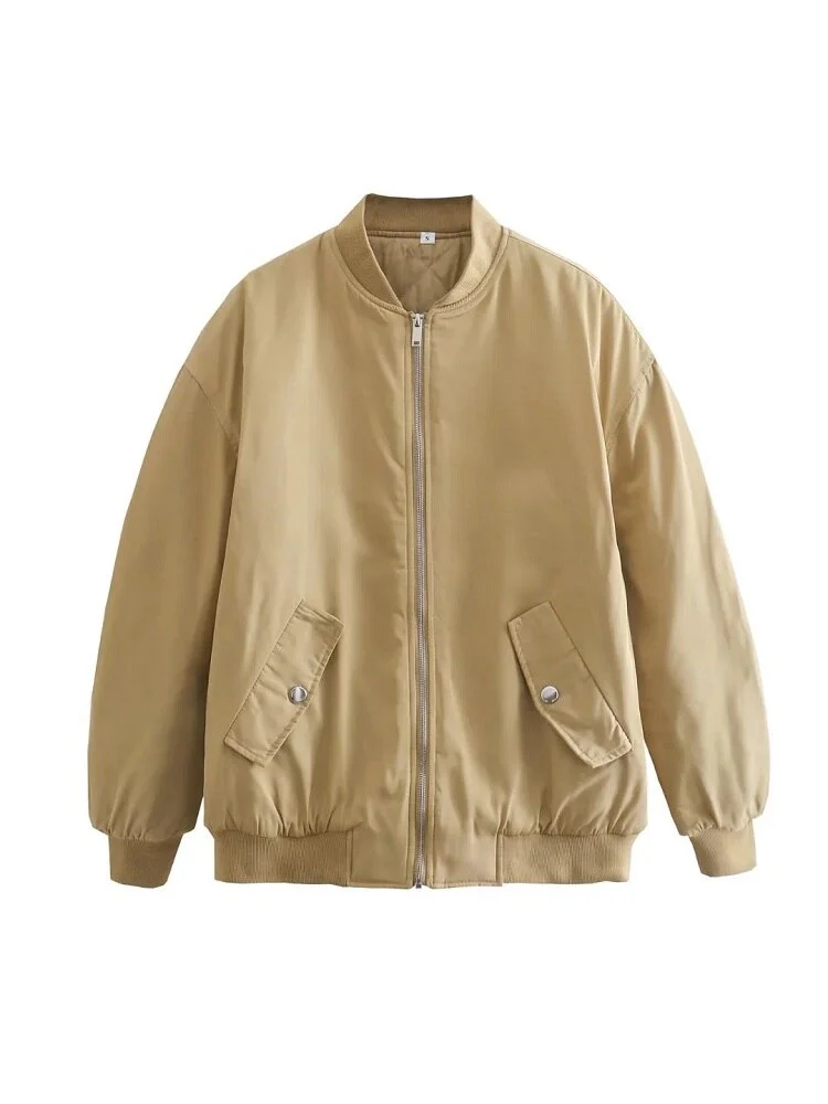 Barbara | Oversized bomber jacket for women - Image 2
