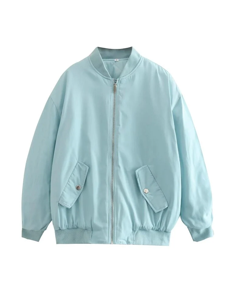 Barbara | Oversized bomber jacket for women - Image 5