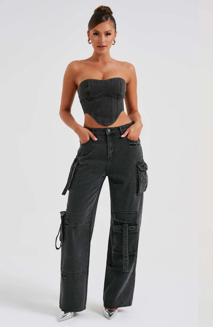 Barrie® | Denim Cargo Pure Elegance For Women - Image 4