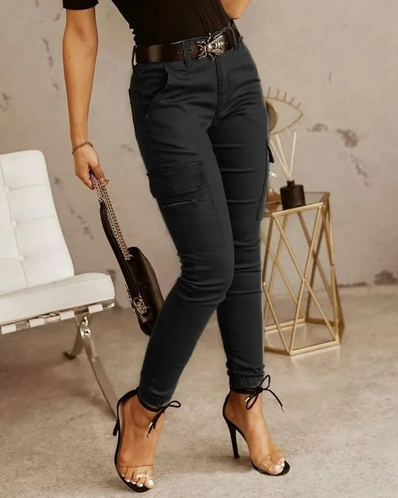 Batsheva® | Cargo Trousers With High Waist