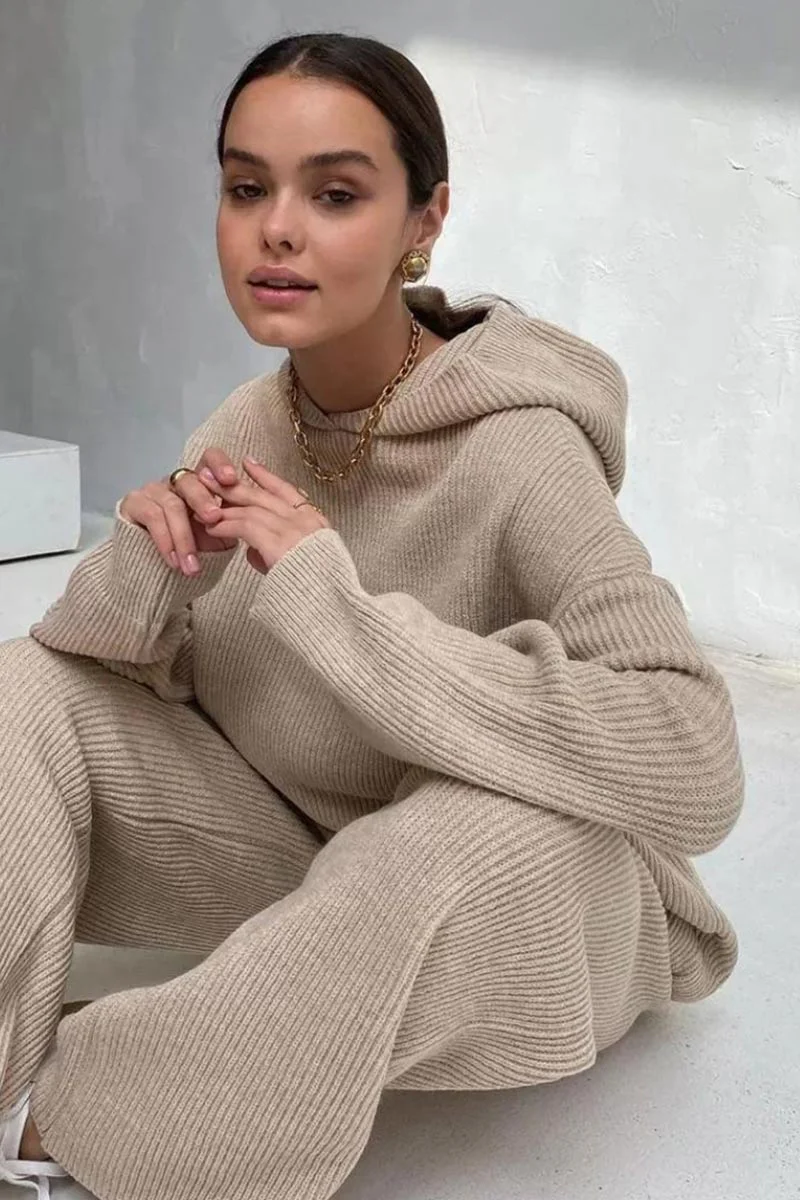 Beatriz | Two-piece plain hoodie - Image 13