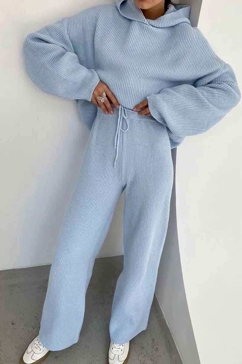 Beatriz | Two-piece plain hoodie - Image 4