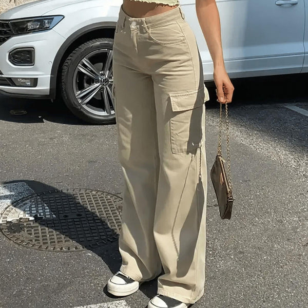 Beileag® | High-Waisted Cargo Jeans For Women - Image 8