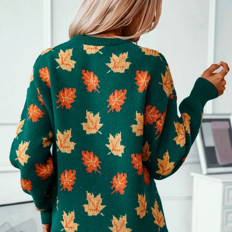 Belén® | Cozy autumn knitted sweater. - Image 2
