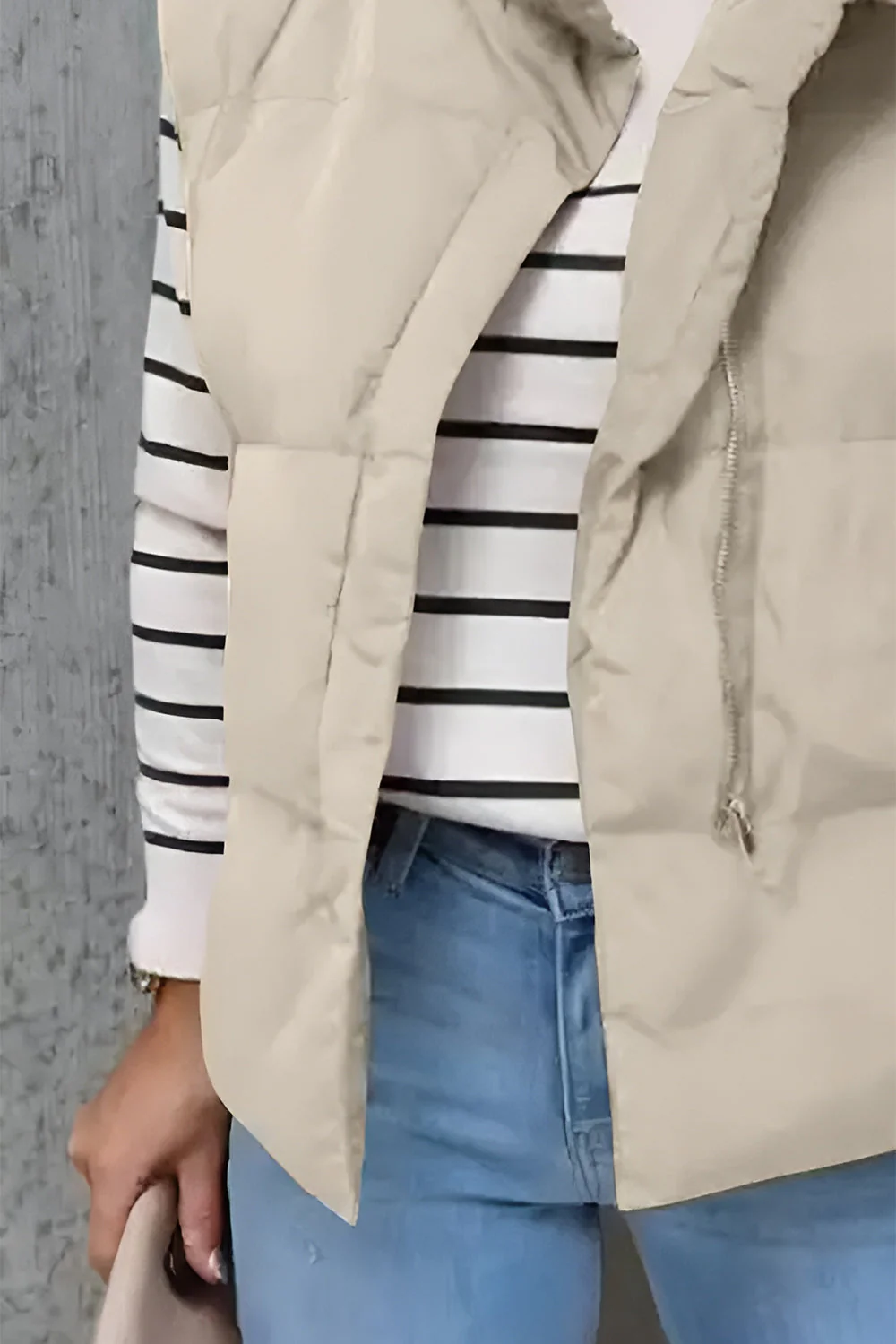 Belén | Vest with zip and pockets - Image 2