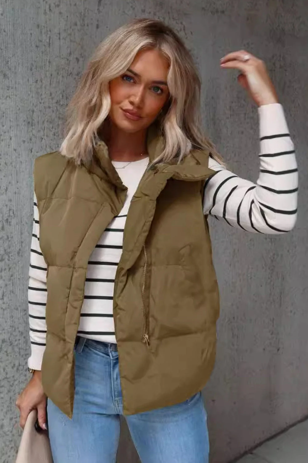 Belén | Vest with zip and pockets - Image 4