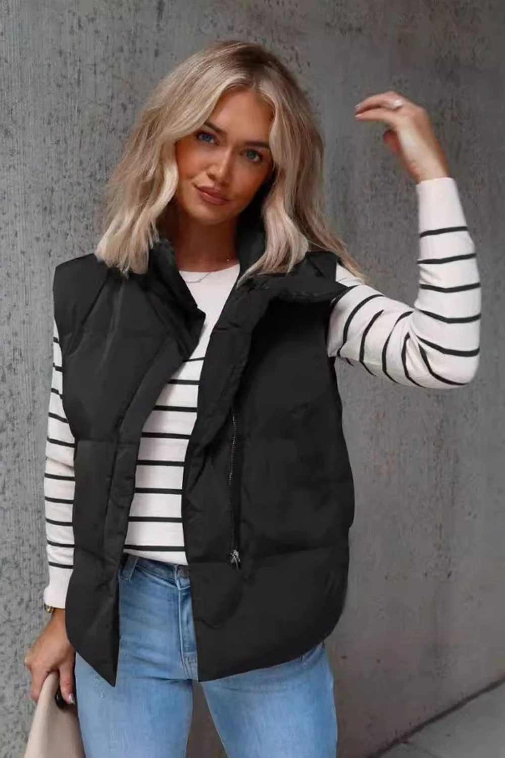 Belén | Vest with zip and pockets - Image 7