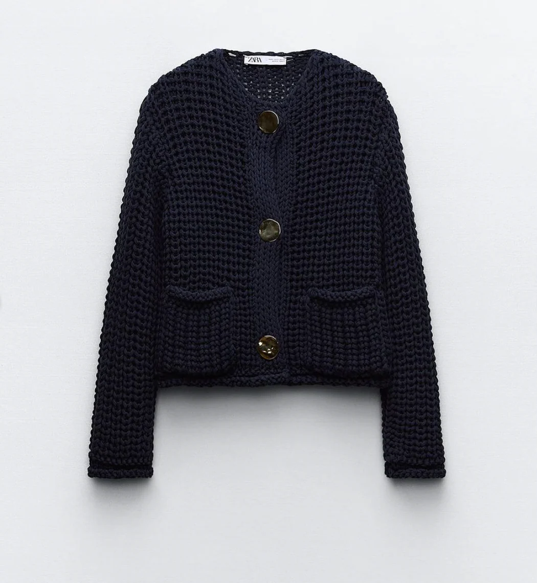 Belinda | Chunky knit cardigan - Image 4