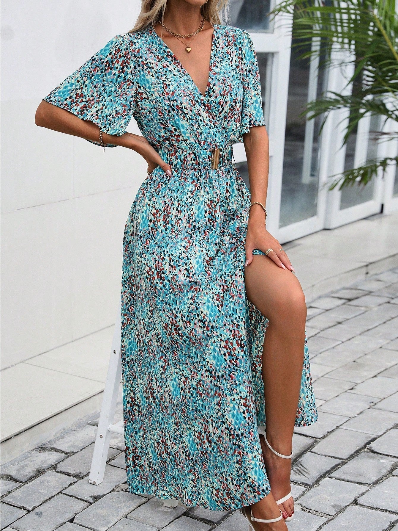 Belinda® | Maxi Dress Elegant Butterfly Style - Image 19