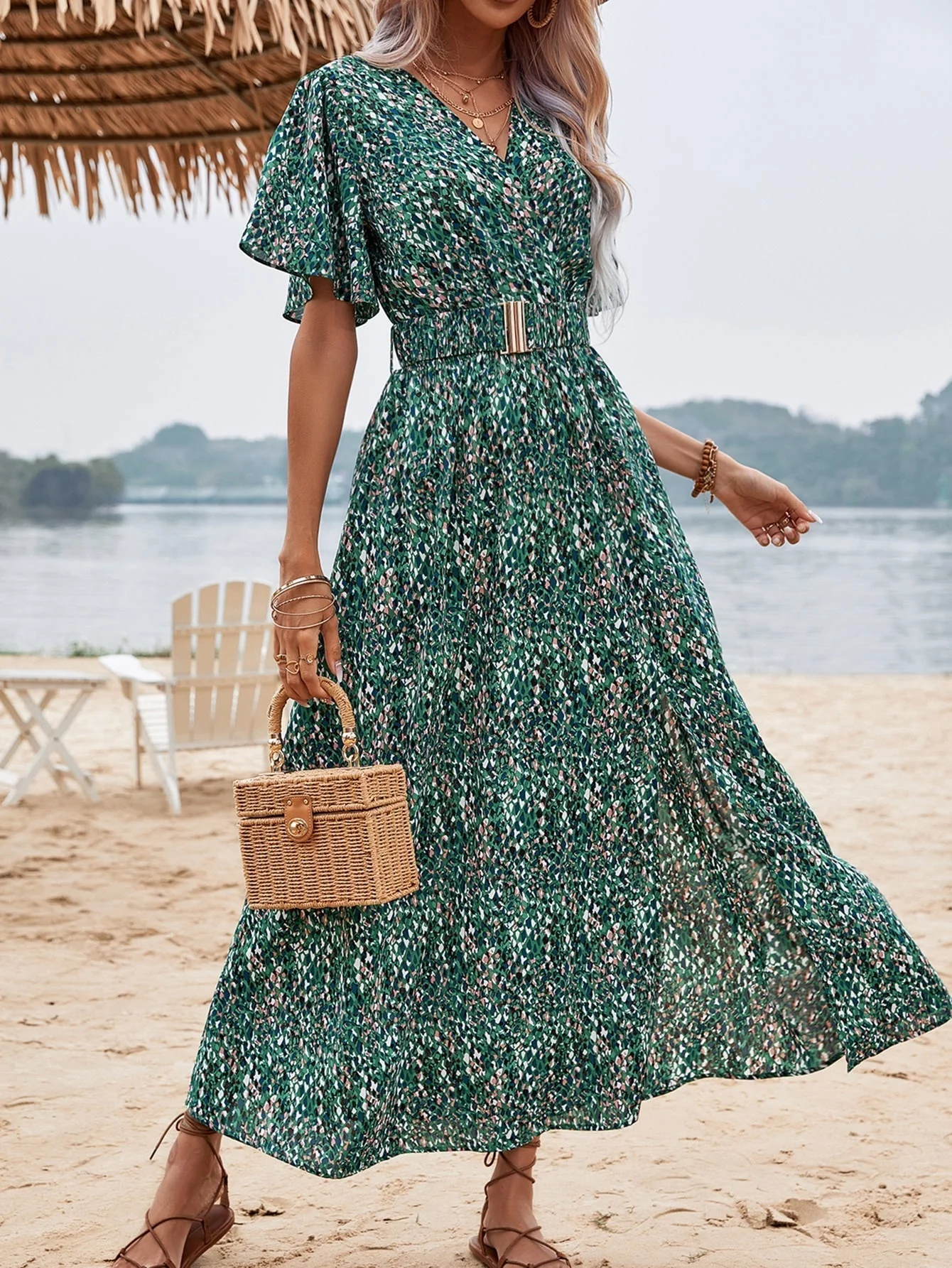 Belinda® | Maxi Dress Elegant Butterfly Style - Image 23