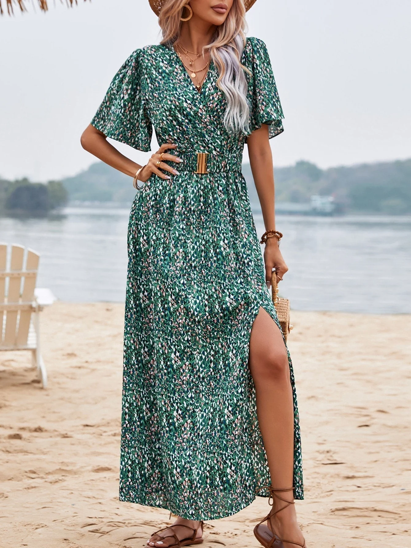 Belinda® | Maxi Dress Elegant Butterfly Style - Image 24