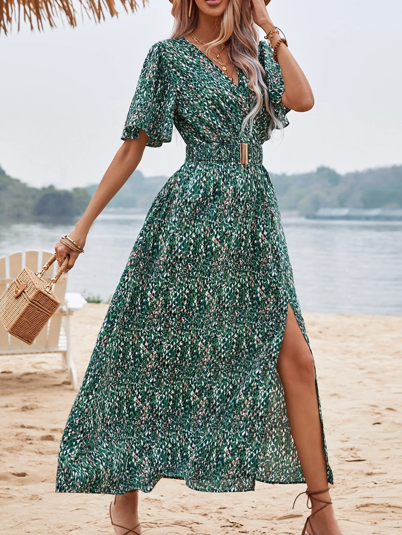 Belinda® | Maxi Dress Elegant Butterfly Style - Image 25