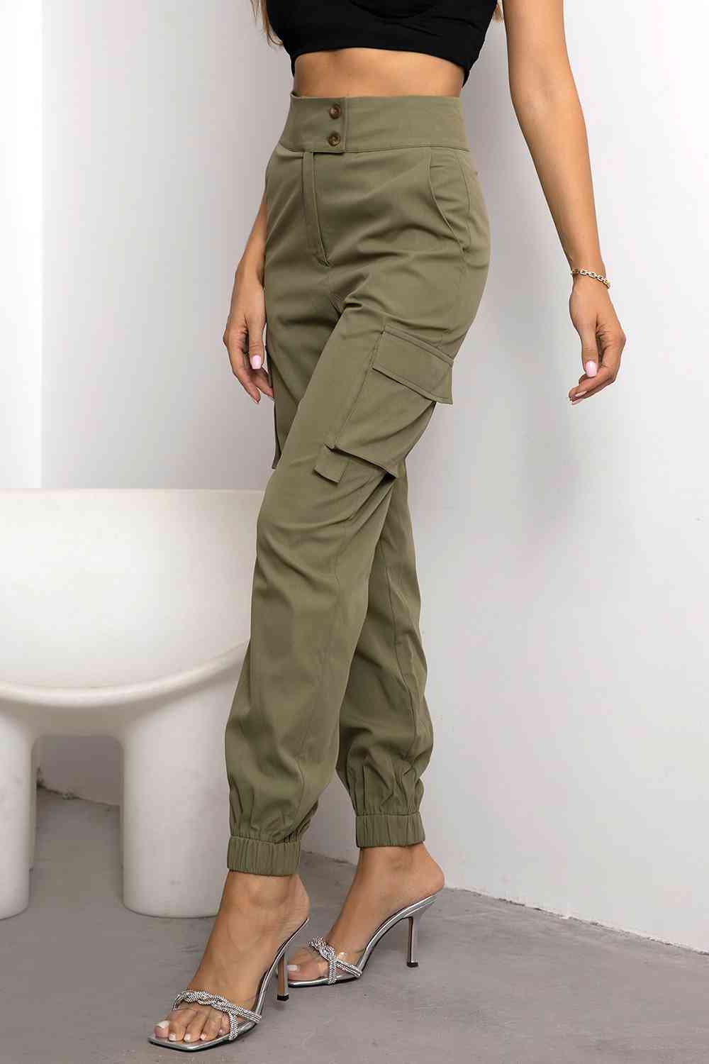 Bellanca® | High-Waisted Cargo Pants - Image 4