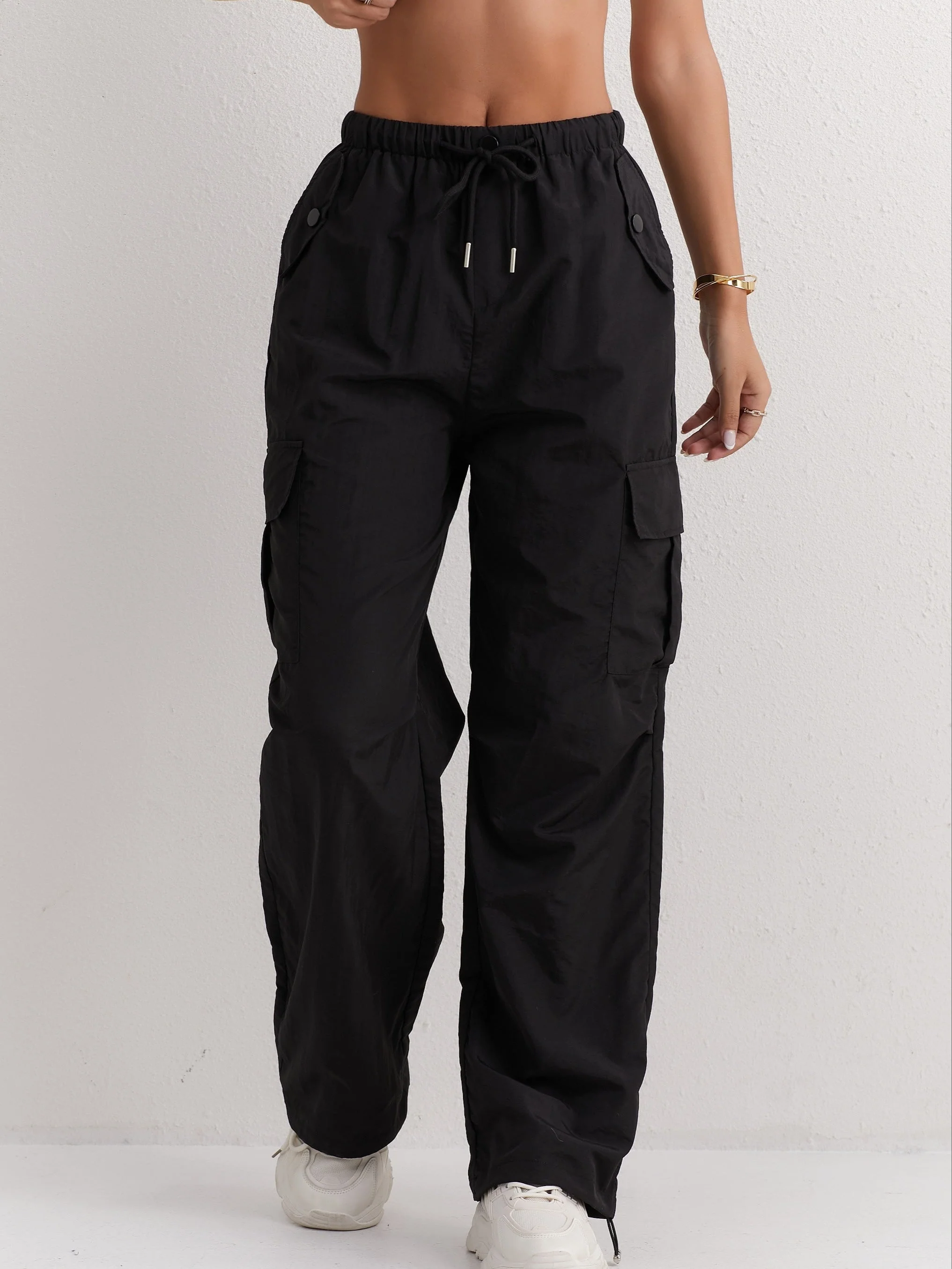 Berenice® | Stylish And Comfortable Pink Cargo Pants For Women - Image 2