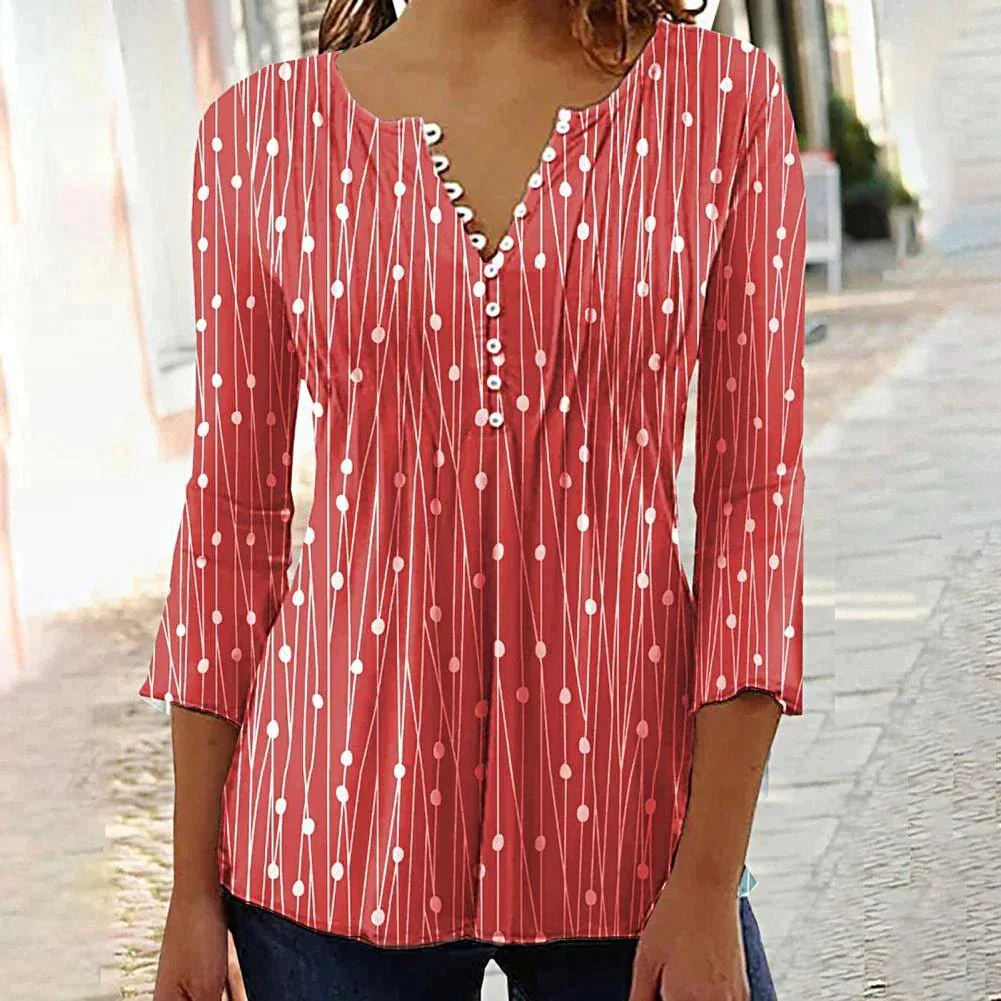 Bernarda® | Elegant Blouse With A V-Neck - Image 3