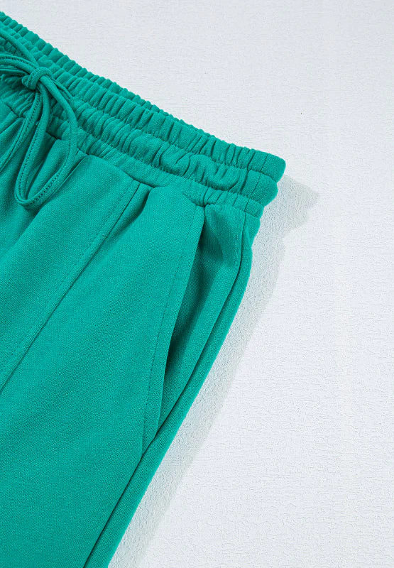 Berta | Complete set consisting of a long-sleeved crew-neck shirt and drawstring trousers - Image 7