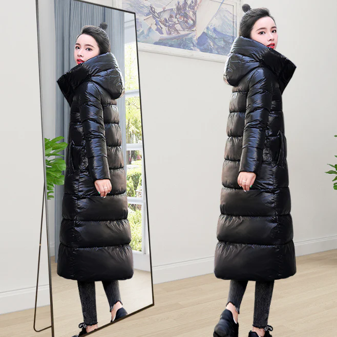 Berta | Long down coat - Image 4