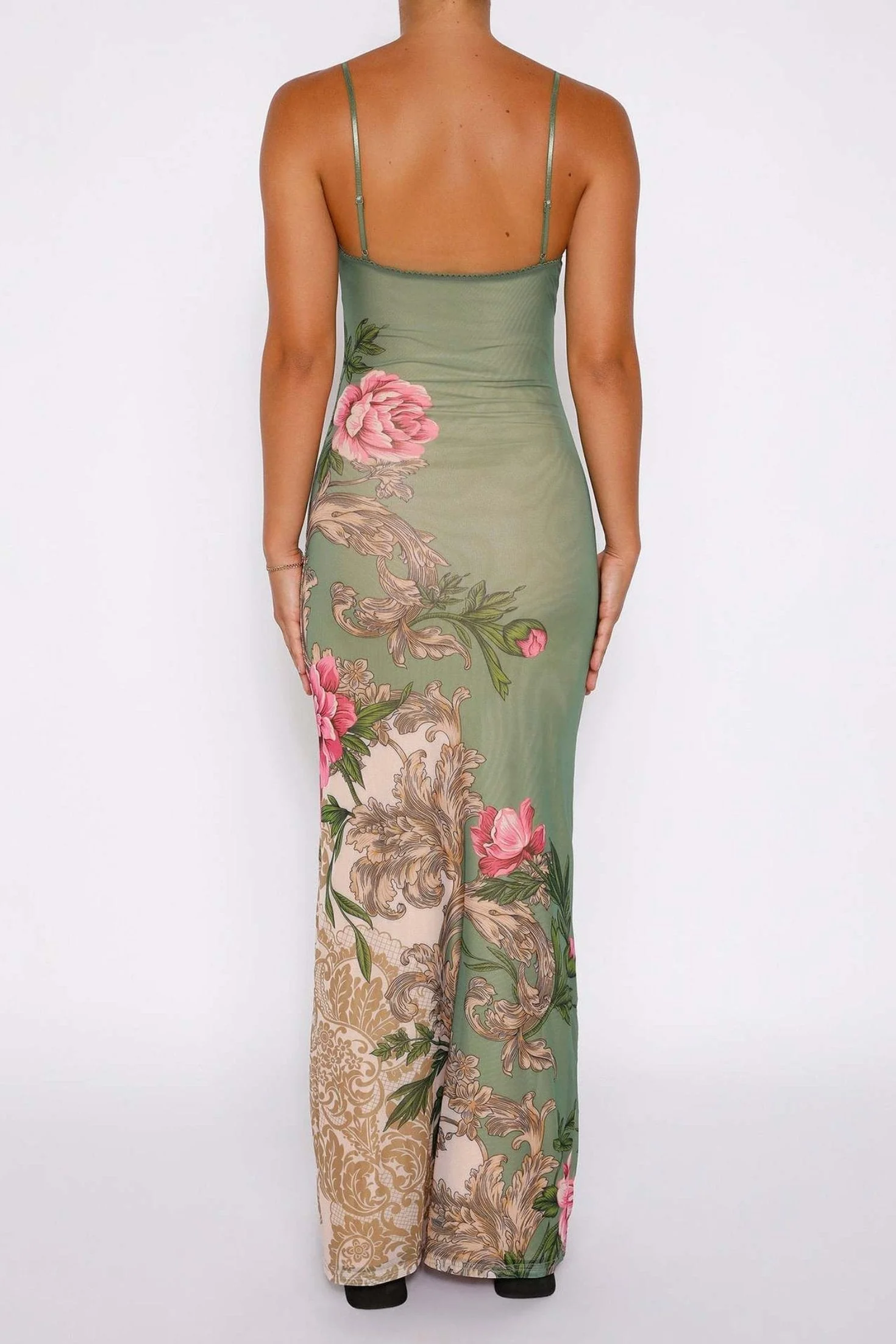 Berta® | Printed, Figure-Hugging Maxi Slip - Image 6