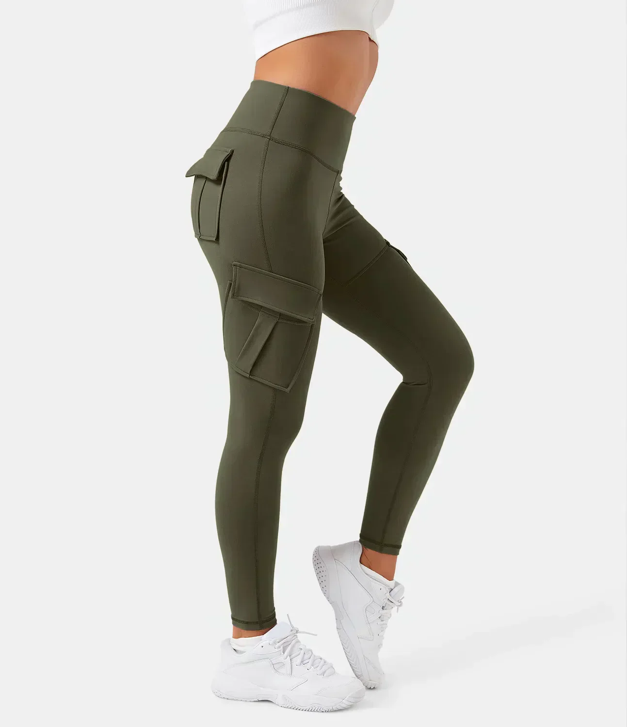 Bethany® | Trendy Cargo Leggings - Image 2