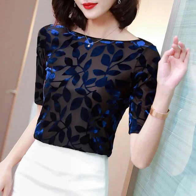 Bianca® | Comfortable Summer Blouse Made Of Velvet - Image 5