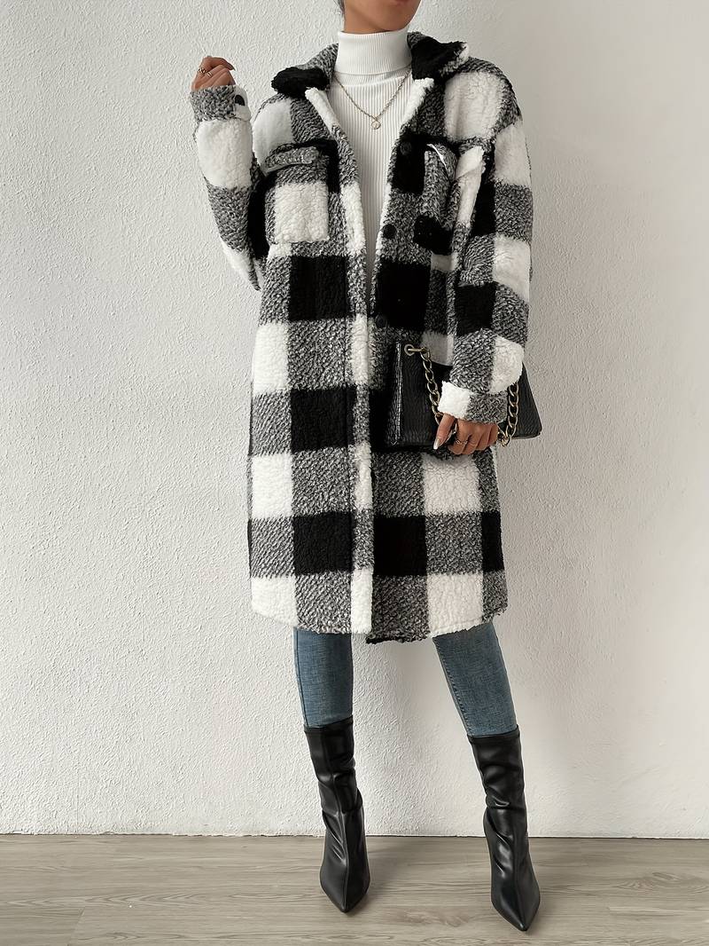 Bianca| Fashionable and minimalist winter coat - Image 11