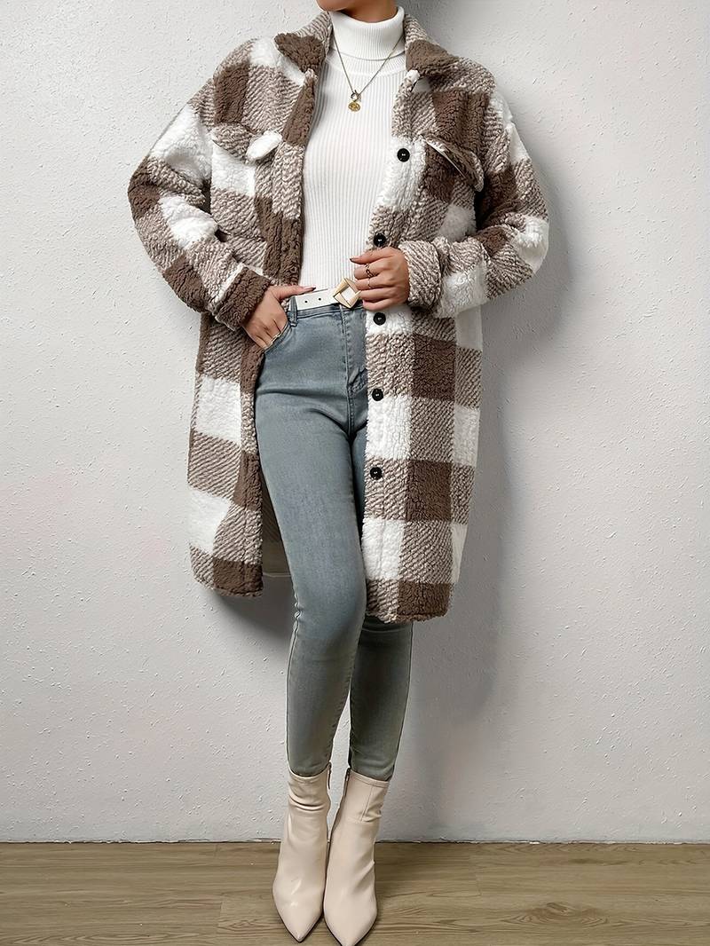 Bianca| Fashionable and minimalist winter coat - Image 13