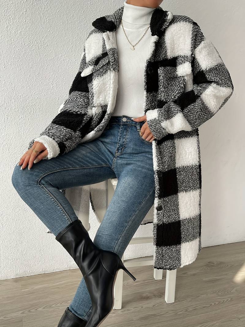 Bianca| Fashionable and minimalist winter coat - Image 17