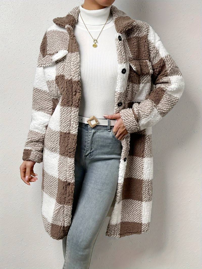 Bianca| Fashionable and minimalist winter coat - Image 18