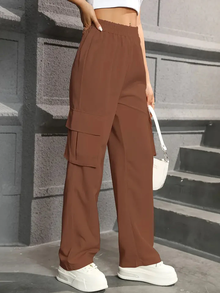 Bidelia® | Simply Comfortable High Waist Cargo Pants - Image 5