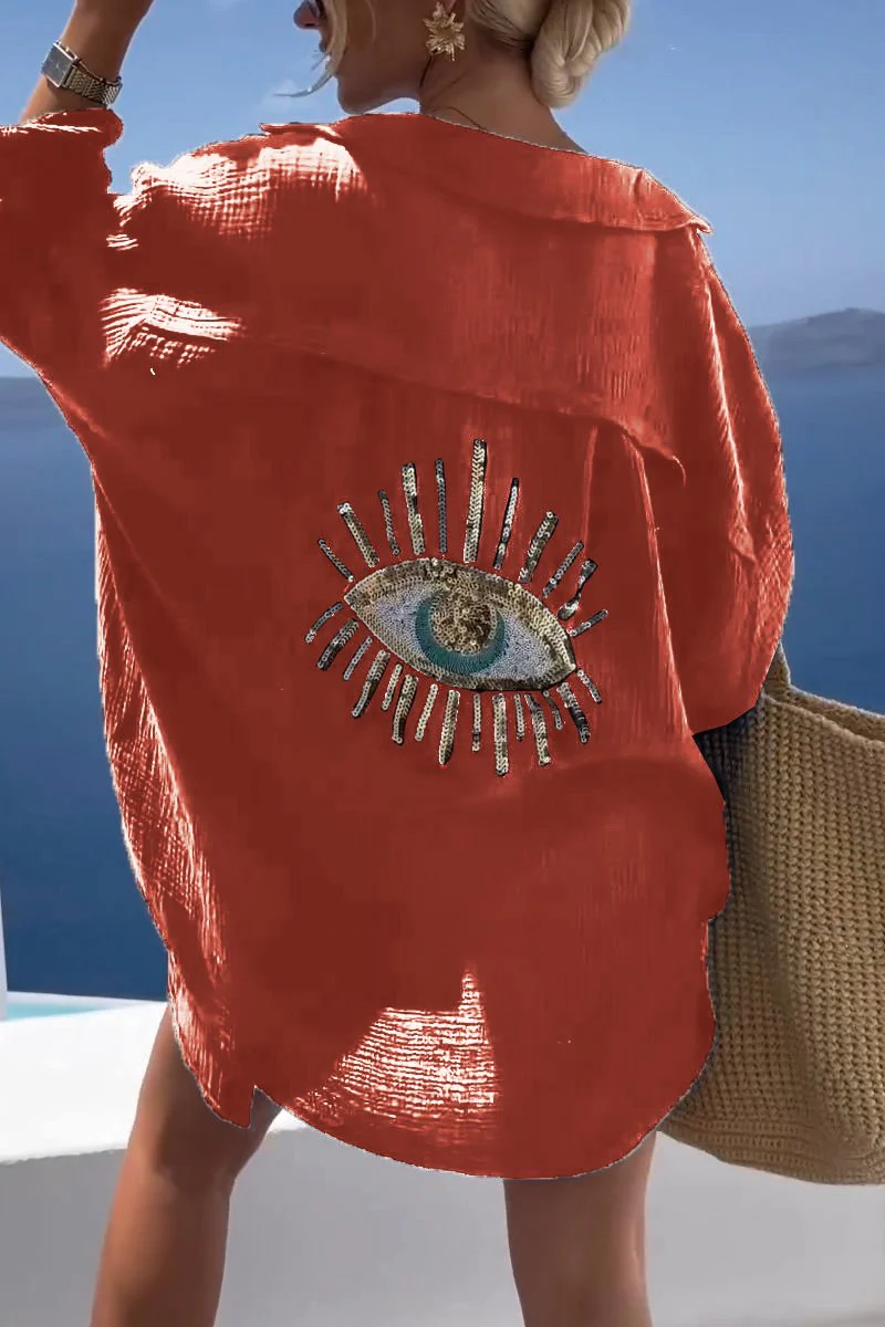 Blanca® | T-Shirt With Shiny Sequins - Image 6