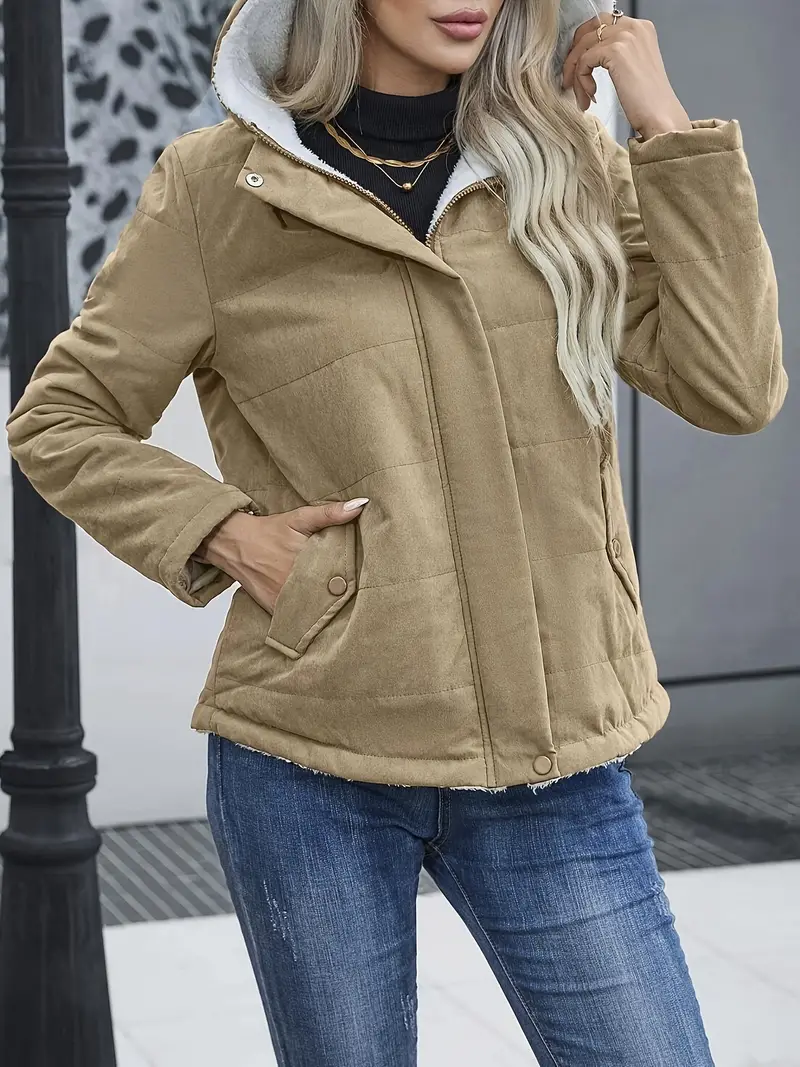 Bodil® | Padded jacket with front zip fastening - Image 3