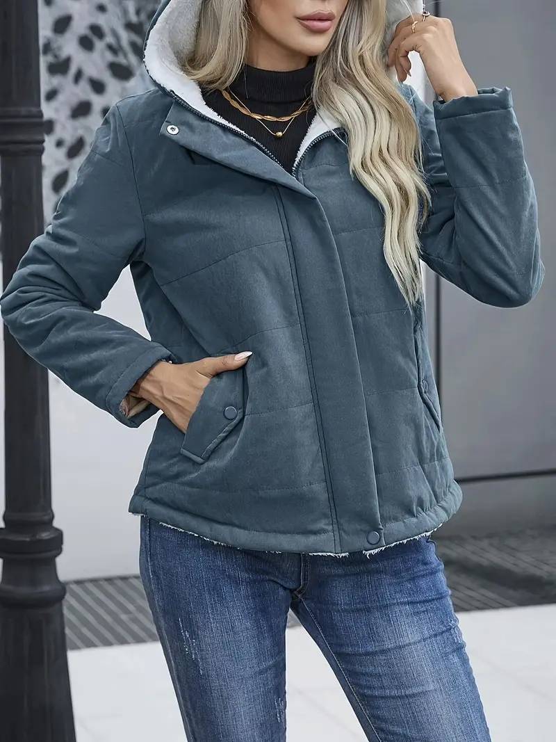 Bodil® | Padded jacket with front zip fastening - Image 4