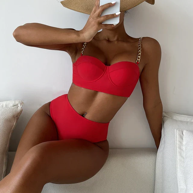 Borgia® | High Waisted Padded Two Piece Set - Image 10
