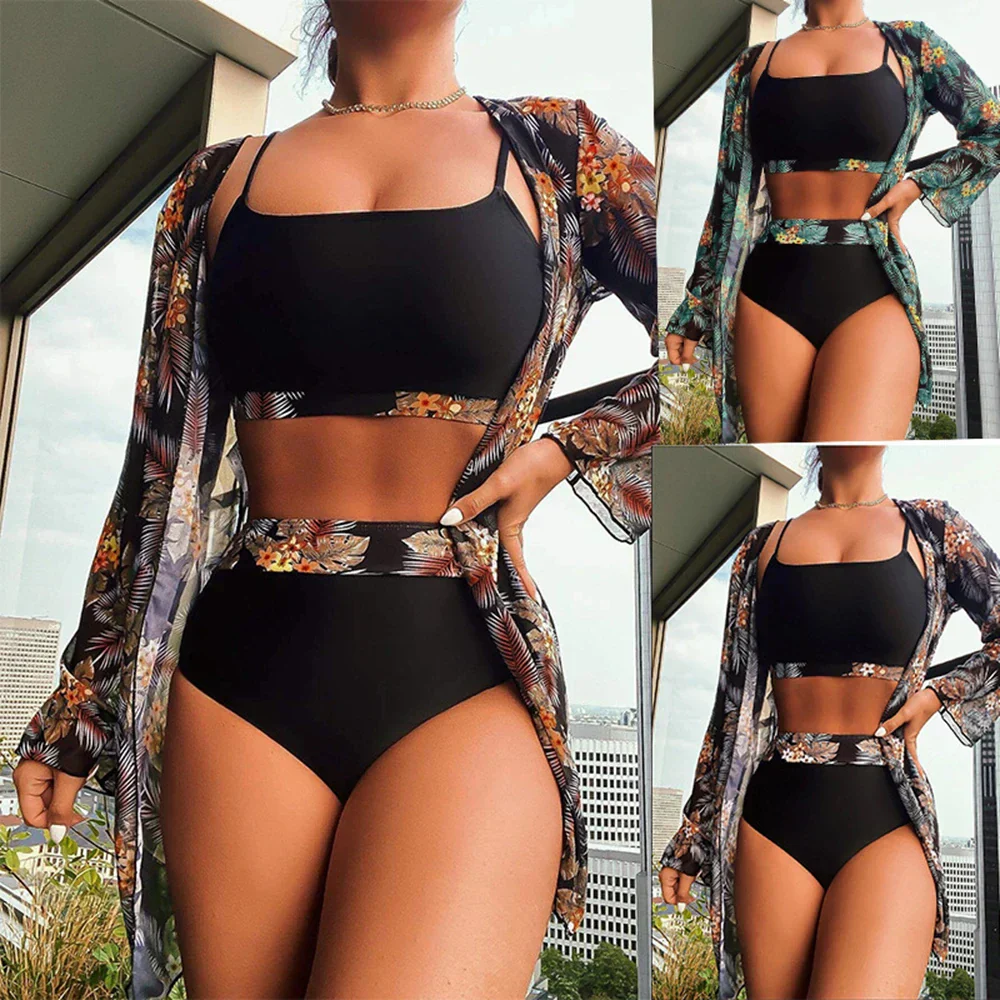 Bowden® | Stylish Printed High Waist Swimwear - Image 3