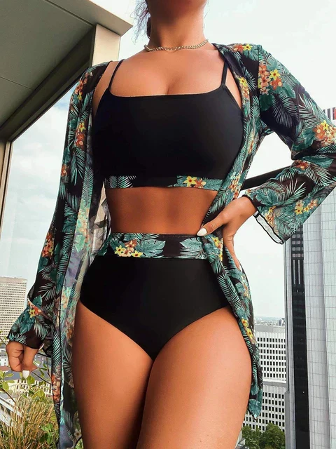 Bowden® | Stylish Printed High Waist Swimwear - Image 5