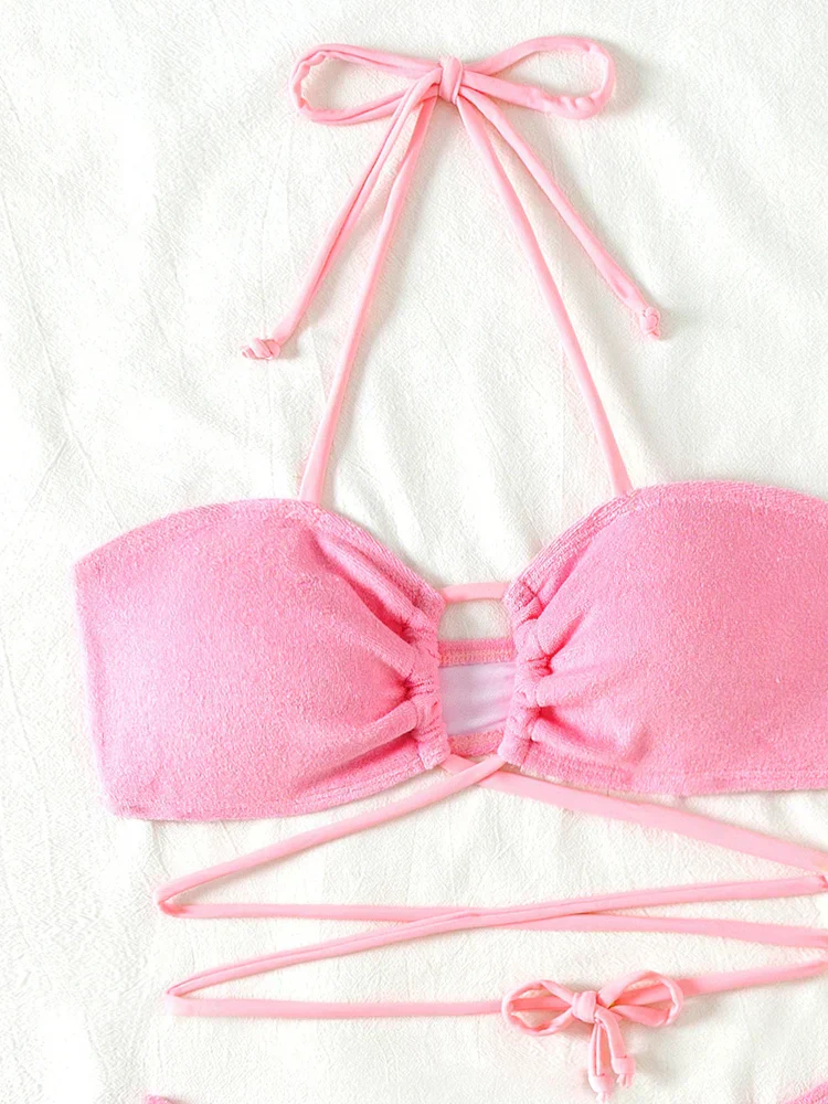 Braewyn® | Push-Up Bikini Set With Crossed Straps - Image 5