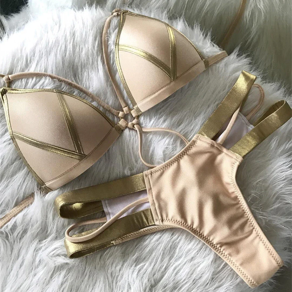 Brastias® | Bikini With Bronze Sides - Image 3