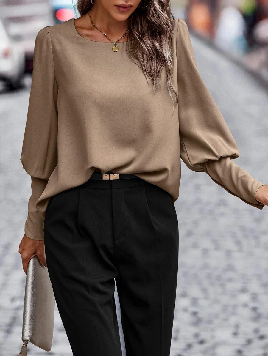 Breindel® | Long Sleeve Blouse Stylish Top - Image 2