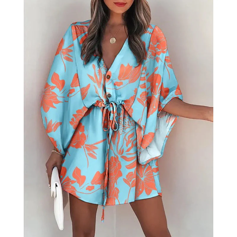 Brenda® | Women'S Floral Print Button-Up Dress - Image 3