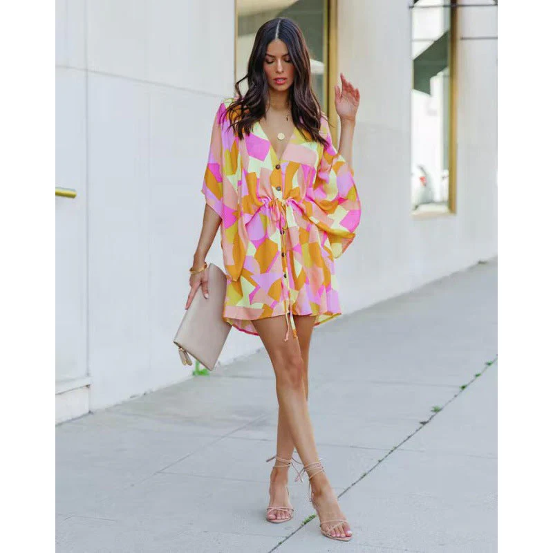 Brenda® | Women'S Floral Print Button-Up Dress - Image 5