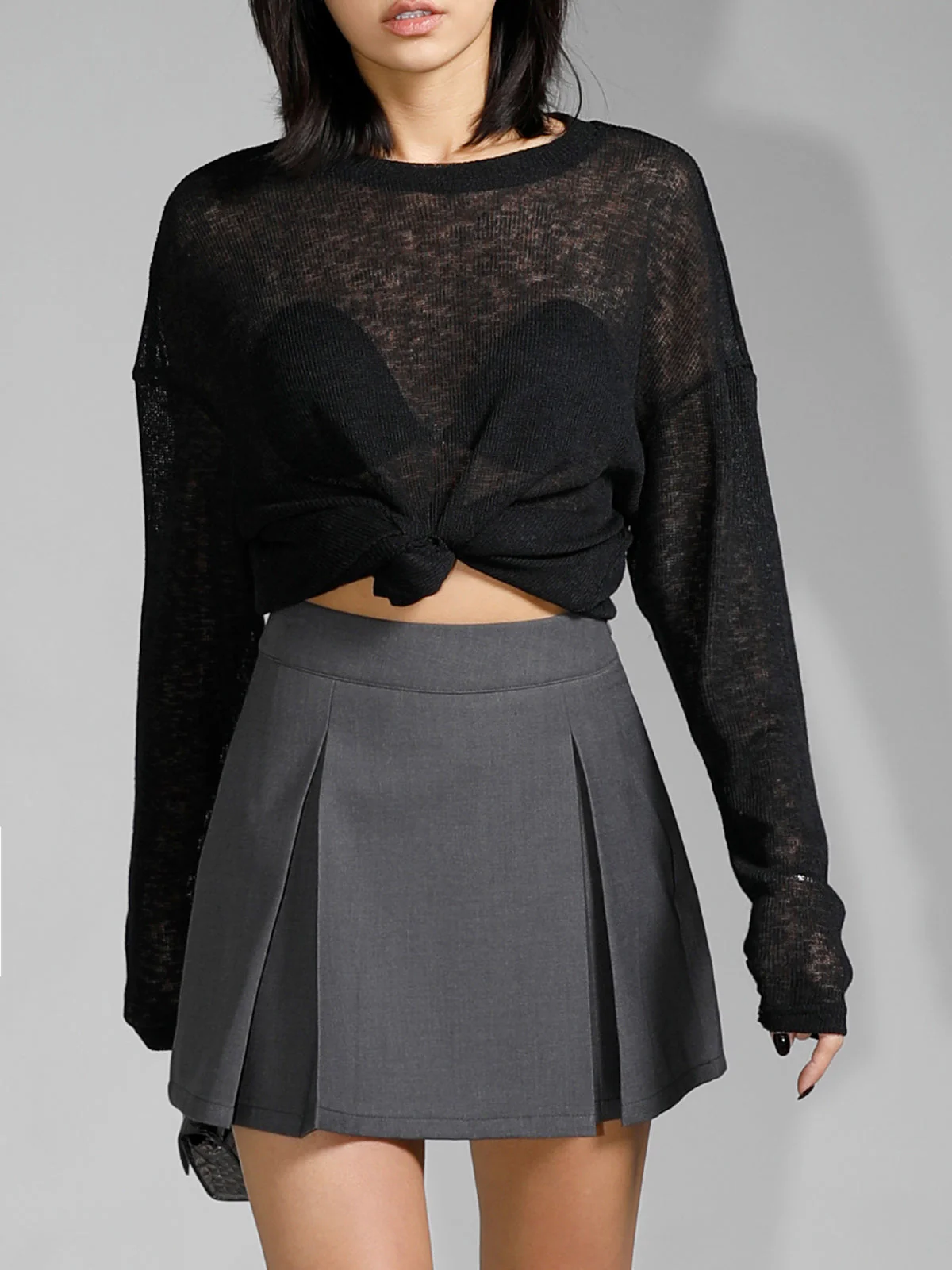 Bret® | Elegant Long-Sleeved Top - Image 2