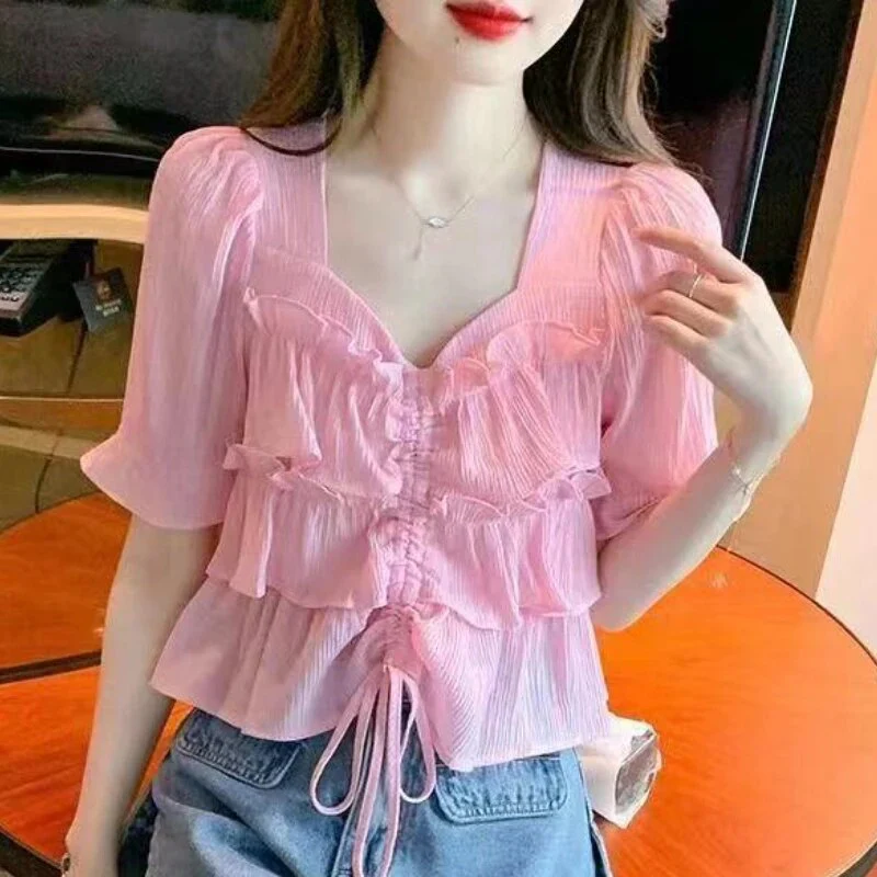 Brianna® | Elegant Overlay Blouse For Women