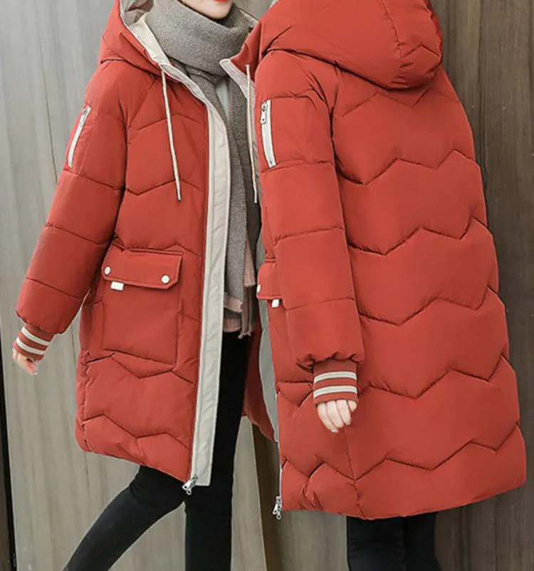 Brigitte | cozy and insulated waterproof winter jacket with hood - Image 10