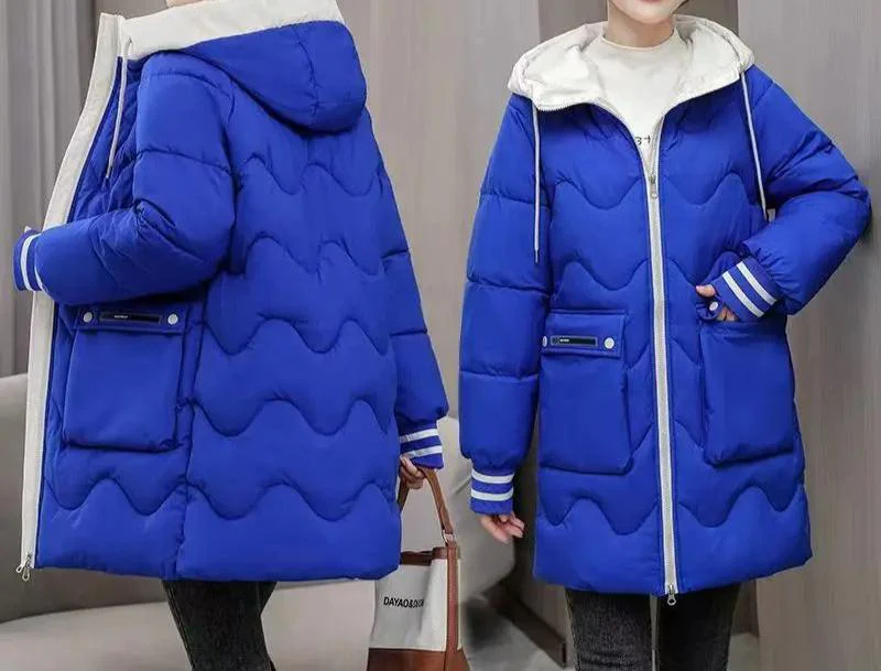 Brigitte | cozy and insulated waterproof winter jacket with hood - Image 3