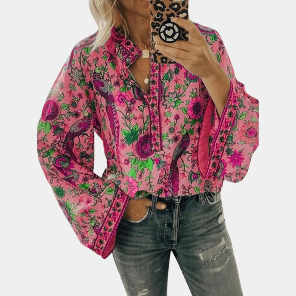 Brissell® | Women'S Blouse With A Floral Pattern. - Image 2