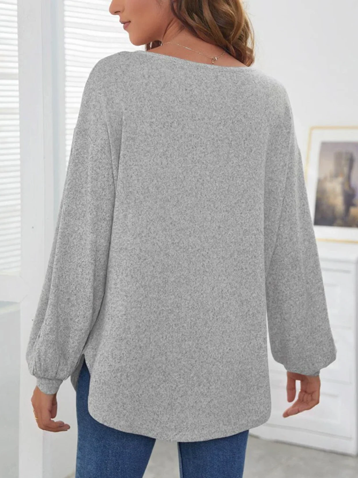 Britian® | Stylish Long-Sleeved Blouse - Image 2