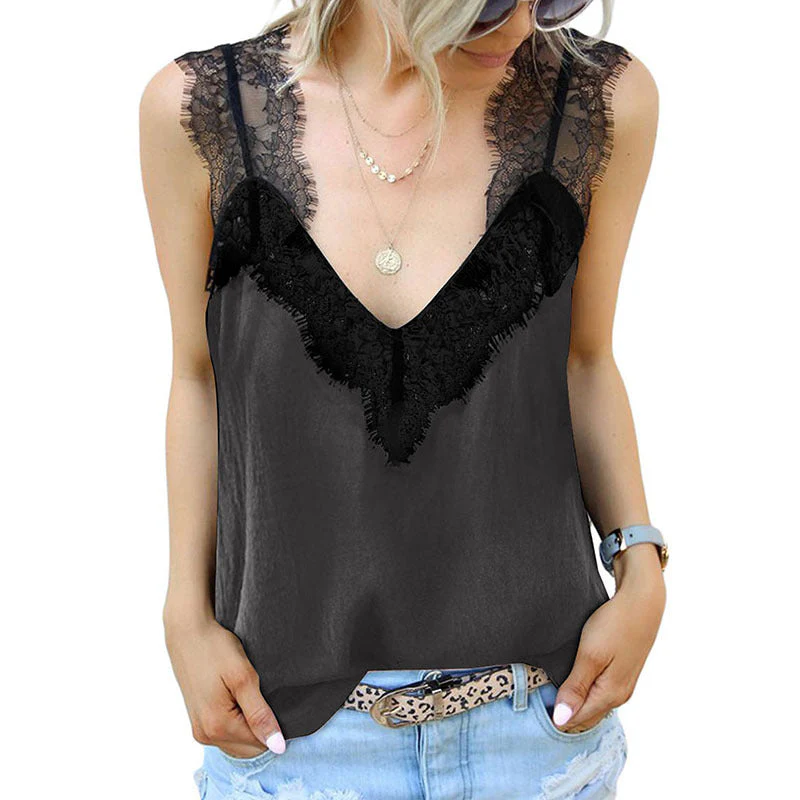Britteon® | Women'S V-Neck Blouse Made Of Lace - Image 15