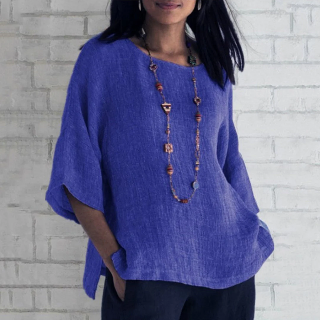 Brittli® | Blouse Casual Linen For Everyday Suitable For Women - Image 3