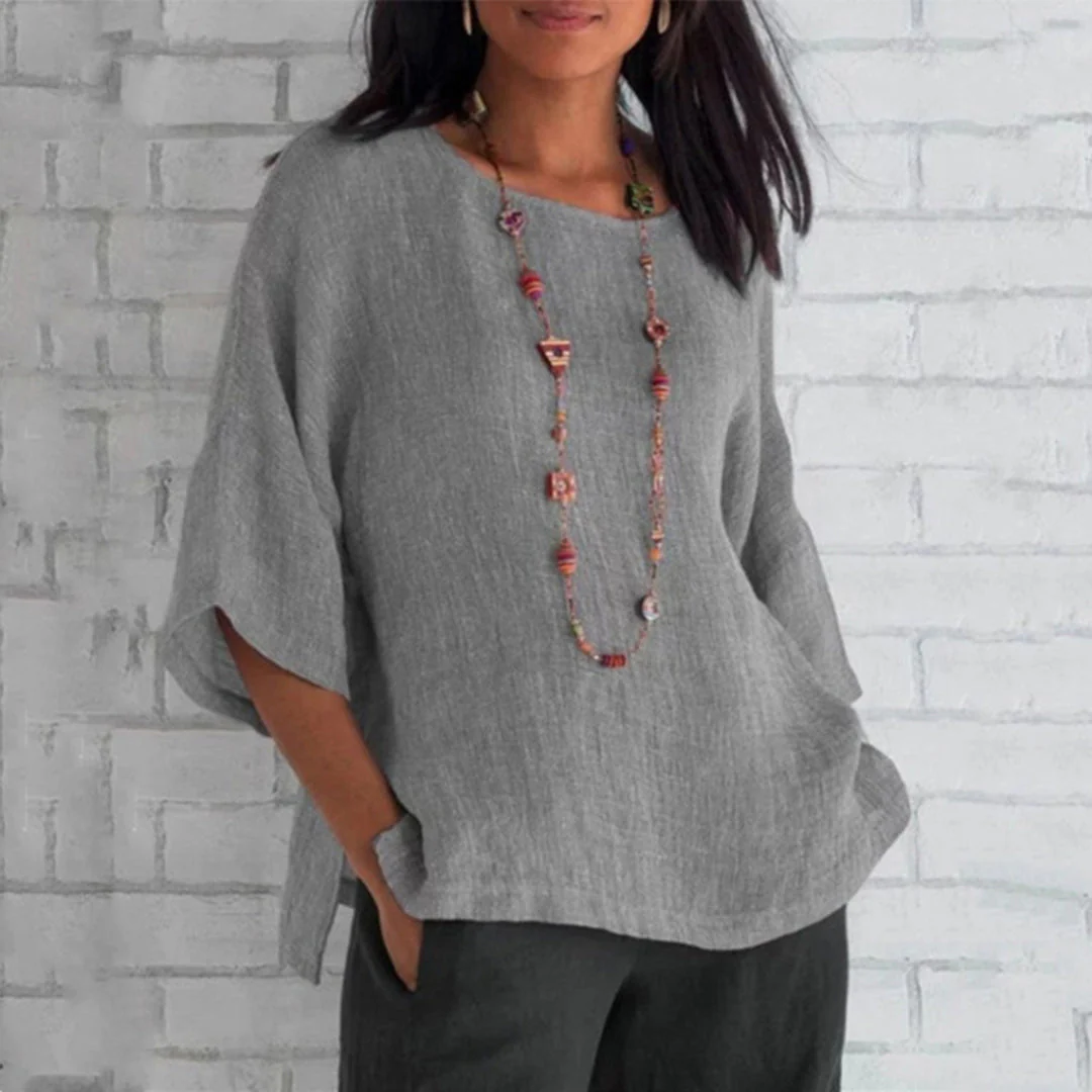 Brittli® | Blouse Casual Linen For Everyday Suitable For Women - Image 6